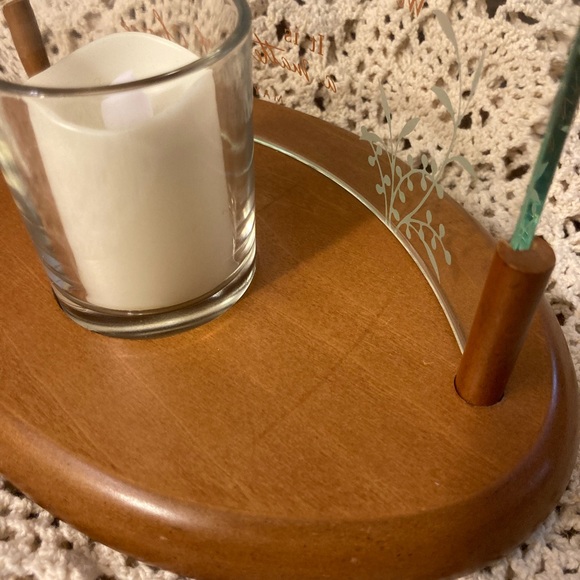 Vintage Hallmark Maya Angelou Quote Candle Tea Light Holder with Electric Candle - Picture 8 of 12